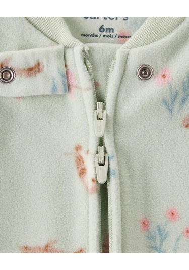 Kız Bebek Polar Tulum Ctr-1t610210 Yeşil