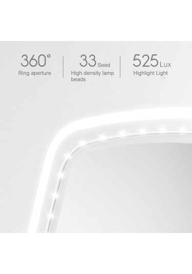 Cbtx Orijinal Xiaomi Youpin Jordan & Judy Ledli Masaüstü Makyaj Aynası