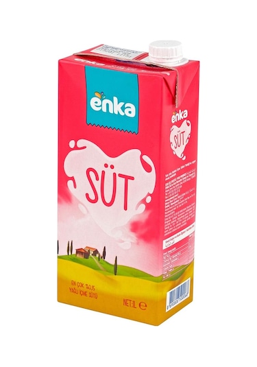 Enka %0,15 Yağlı Süt 1 Lt X 6 Adet