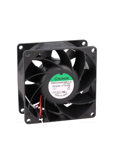 Sunon Pmd2408pmb1-a. 2 .gn ,80x38mm 24vdc 84-cfm 2-kablo Fan
