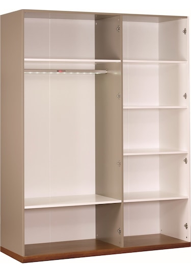 Meltem Kids Natura Genç Odası Dört Kapılı Dolap