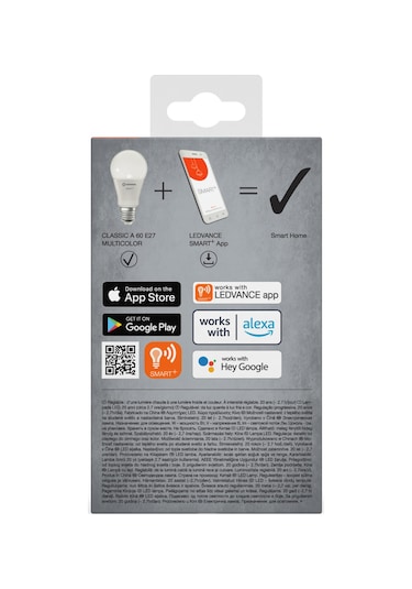 Ledvace Smart Led 9W RGBW 806lm E27 Duy WIFI Kontrollü Led Ampul