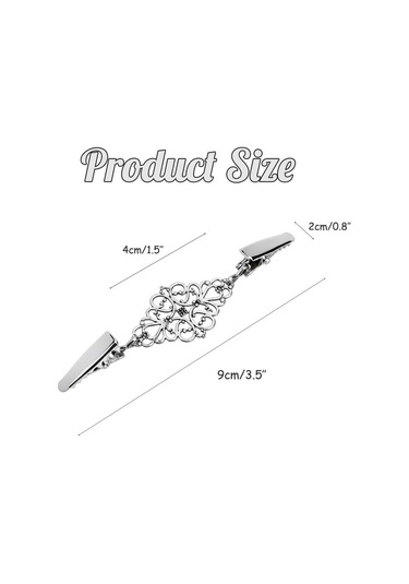 Moda Retro Yeni Ördek Klips Tokalar Kazak Bluz İğnesi Şal Broşu Hırka Klipsi Antik Gümüş