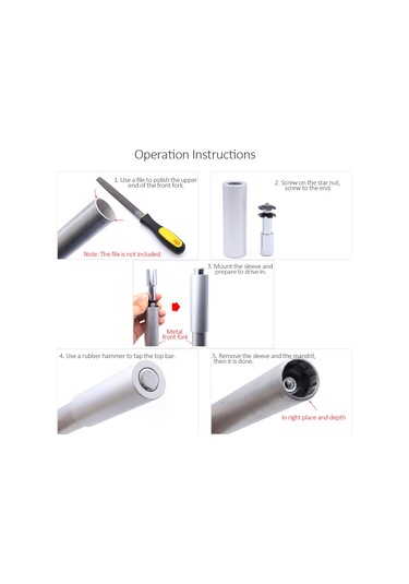 Samdoo Bisiklet Ön Çatal Grup Güneş Çiçeği Takımı - Çelik Ve Alyuminyum Malzeme İle Montaj Aracı Çok Renkli