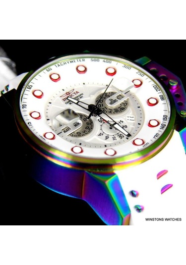 Invicta I Force Bomber Iridescent Beyaz Rubber 50 MM Chronograph 25277 Erkek Kol Saati 886678312148 Fiyatlar ve Ozellikleri