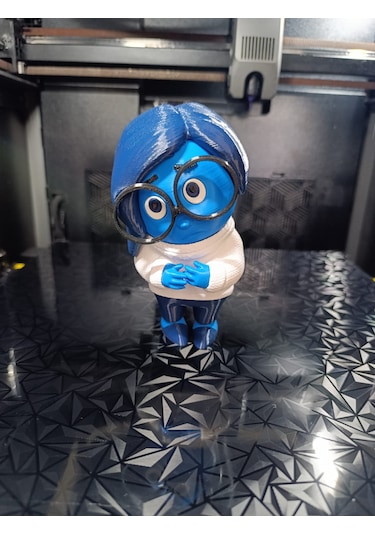 Ters Yüz 2 Karakter Figür Seti - Inside Out 2 Duygu Figürleri - 3d Baskı Koleksiyon