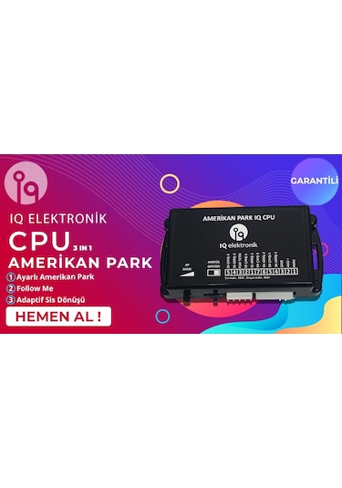 Cpu Ayarlı Amerikan Park Follow Me Adaptif Sis