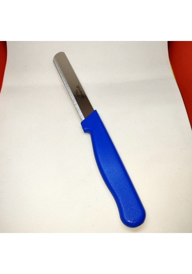 Solingen Aşırı Keskin Micro Tırtıklı Doğrama Bıçağı Mavi 1 Adet Mavi