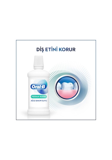 Oral-B Diş Eti ve Diş Minesi Onarım Ağız Çalkalama Suyu Ekstra Ferah 500 ML