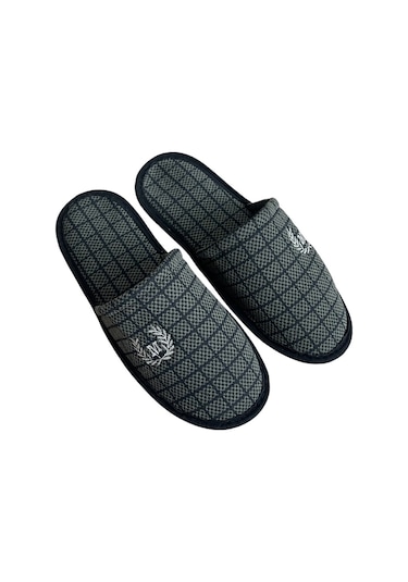 Haki Kışlık Erkek Ev Terliği-haki