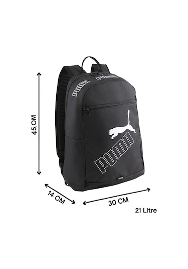 Puma Phase Backpack Iı Hacim: 21 Litre Sırt Çantası Siyah