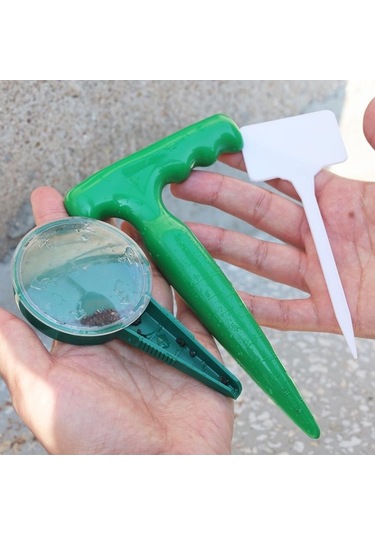 Trendooze Tohum Ekici Seti - Profesyonel Taşınabilir Toprak Uygulama Aleti