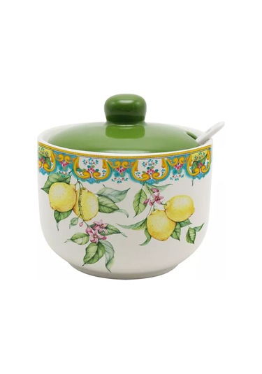 Prıma Collectıon Şekerlik 450ml Kaşık İle, Prens Limon 202804334 Beyaz