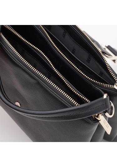 Dkny Kadın Omuz Çantası R41dzc27-black-gold Siyah
