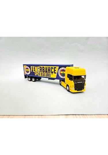 Welly 1/64 Ölçek Scanıa R730 Fenerbahçe Tır Maketi 24 Cm Boy