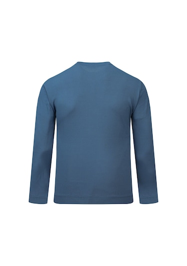 Hatemoğlu İndigo Regular Fit Yarım Balıkçı Yaka Rayon Kazak 2977637 Indigo