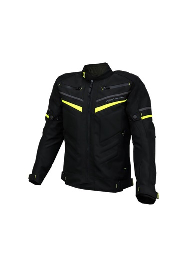 Vexo California Motosiklet Montu Neon Sarı - Siyah