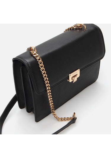 Hotiç Hakiki Deri Siyah Kadın Çanta 03cah287220a100 Siyah