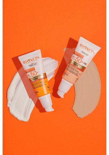 Sun Care Lekeye Eğilimli  Ciltler Renkli Spf 50 Güneş Kremi 50 ml Tinted Arbutin, Kolajen, Hyaluronik