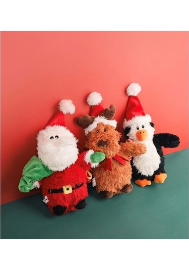 M-pets Christmas Comet Peluş Penguen Köpek Oyuncağı 20 Cm