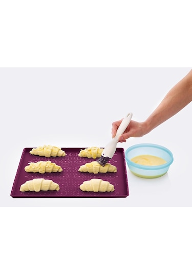 Tupperware Silikon Teyel Fırçası Mor