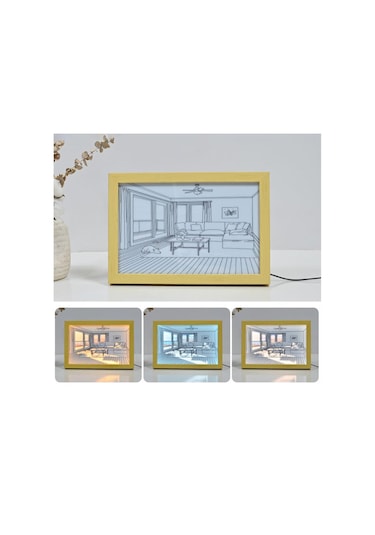 Suntek Led Aydınlatma Boyama Dekorasyon Lambası Ayarlanabilir Köpek 22.5x17.5cm