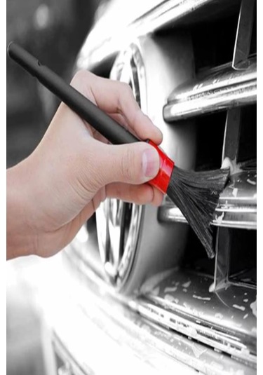 5'li Oto Detay Temizlik Fırçası Seti Kaliteli Detaylı Farklı Boyutlar, Premium Seri Araba Fırçası