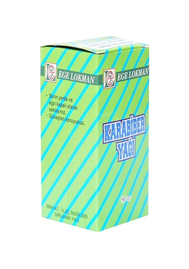 Ege Lokman Karabiber Yağı 50 ML