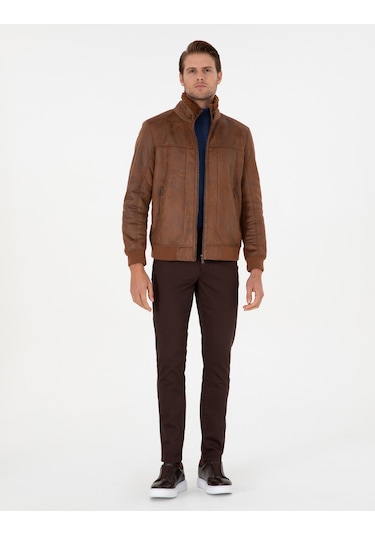 Pierre Cardin Erkek Taba Deri Mont-kaban 50300557-880 Taba