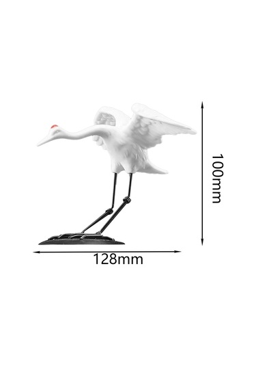 Homyl Vinç Heykeli Heykelcik Modern Minimalist Kuş Süsü Stild