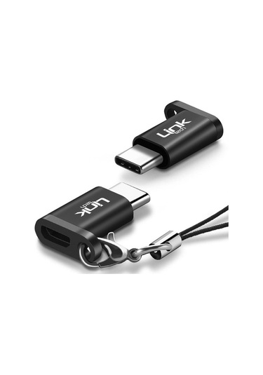 Linktech O186 Micro To Type-C Dönüştürücü Metal Adaptör