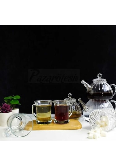 Plt Design Lav- Zen 3lu Kulplu Bardak Takımı-kupa Zpl404