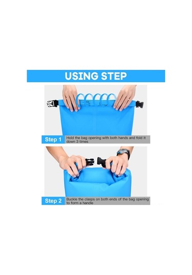 Flybuy Yüzer Su Geçirmez Sırt Çantası 20l Pvc Kayıkçılık, Balıkçılık Ve Akıntı İçin Sarı Dry Bag Sarı