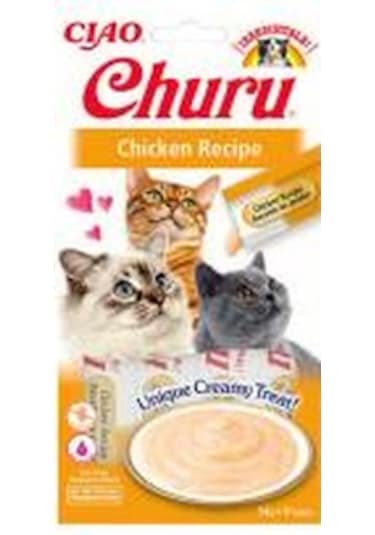 Ciao Churu Cream Tavuklu Kedi Ödül Kreması 4 x 14 G