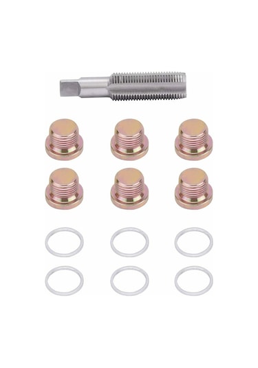 M13 X 1.25mm 7 Adet Yağ Karteri Diş Tamir Seti Otomotiv