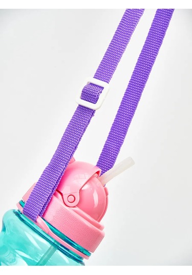 The Smurfs Çocuklar İçin Pipetli Su Şişesi 350 Ml 270507462 Turkuaz