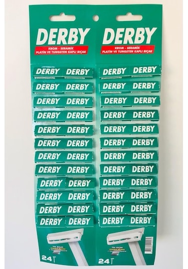 Derby Tek Bıçaklı 48'li Kartela