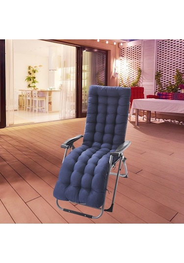 Suntek Rahat Polyester Bahçe Recliner Minder Kalınlaşmış Mat