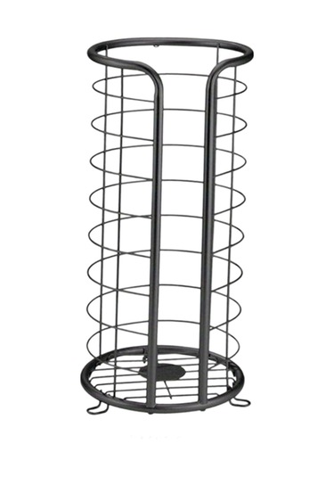 Suntek Tuvalet Kağıdı Tutucu Standı Çok İşlevli Depolama Siyah