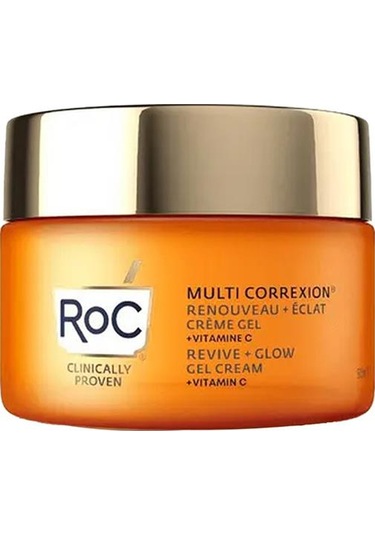 Roc Multi Correxion Revive Glow Moisturizer Aydınlatıcı Yüz Kremi 50 ML