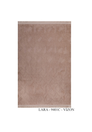 My Evilla Modern Dekoratif Lara Vizon Dokuma Halı 9401c