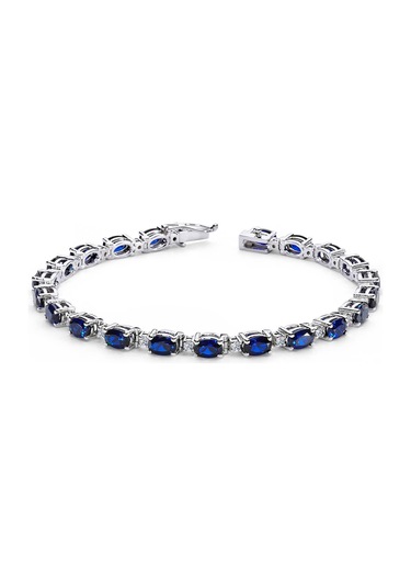 Lova Pırlantalı Oval Safir Bileklik -  4080002