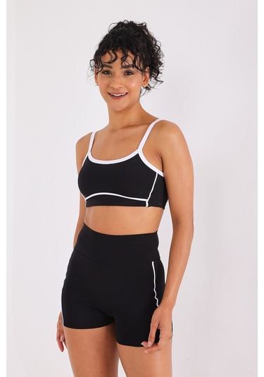 Scorp Omni Kadın Spor Biker Tayt Siyah STANDART