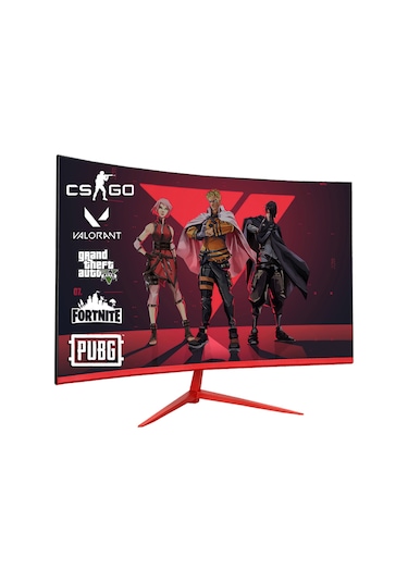 Zeiron SX75 i7-860 8 GB 240 GB SSD GT730 24" Dos Curved Masaüstü Oyuncu Bilgisayarı