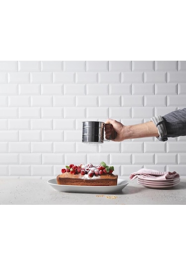 Çelik Idealısk Un Eleği, Paslanmaz Çelik, 10,5 Cm Çok Renkli