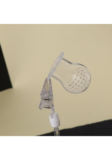 Taze Gıda Meyve Besleme Emzik Silikon Diş Çıkarma Emzikler Diş Çıkarma Oyuncak Şeffaf M Şeffaf