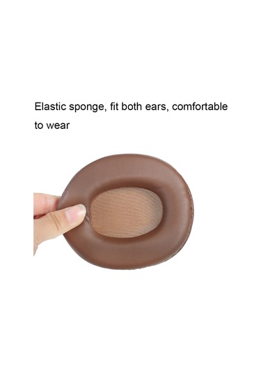 Sony Mdr-7506 / V6 / 900st İçin Kulaklık Sünger Kulaklıklar, Renk: Ağ Dikiş Siyah