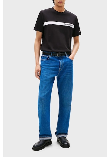 Tommy Hilfiger Erkek T Shirt Mw0mw41765 Bds Siyah Siyah Tommy Hilfiger Erkek T Shirt Mw0mw41765 Bds Siyah Siyah