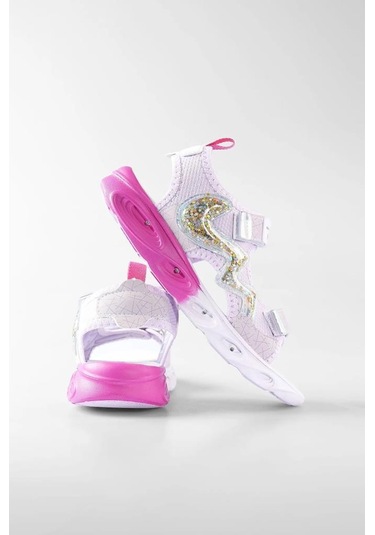 Vicco Legendy 332.f25y.179 Kız Çocık Işıklı Sandalet Lila 31-35 Lila