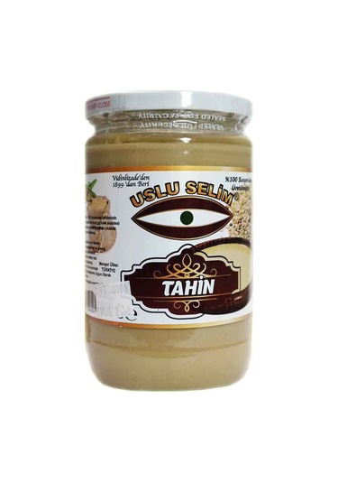 Tahin 600 Gr. Cam Kavanoz Uşak Yöresi Doğal